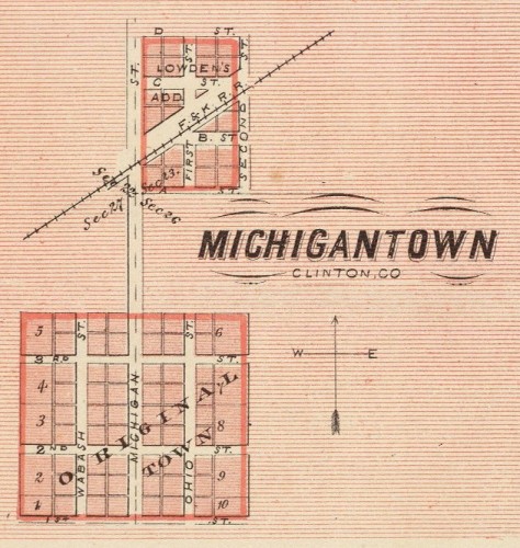 Michigantown 1876