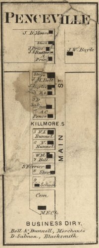 Penceville/Kilmore 1865